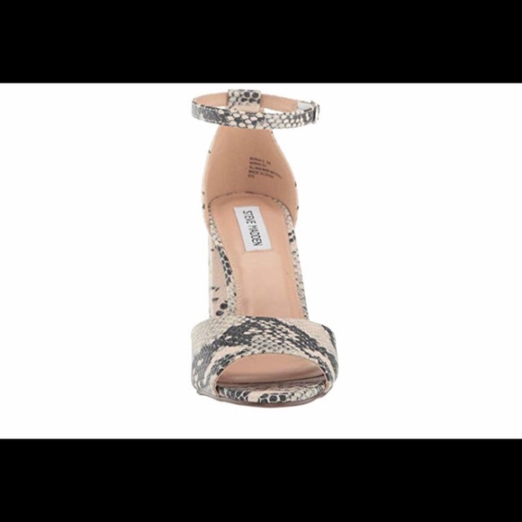 Steve Madden Minra Snake Skin Heels sandals - Picture 6 of 16